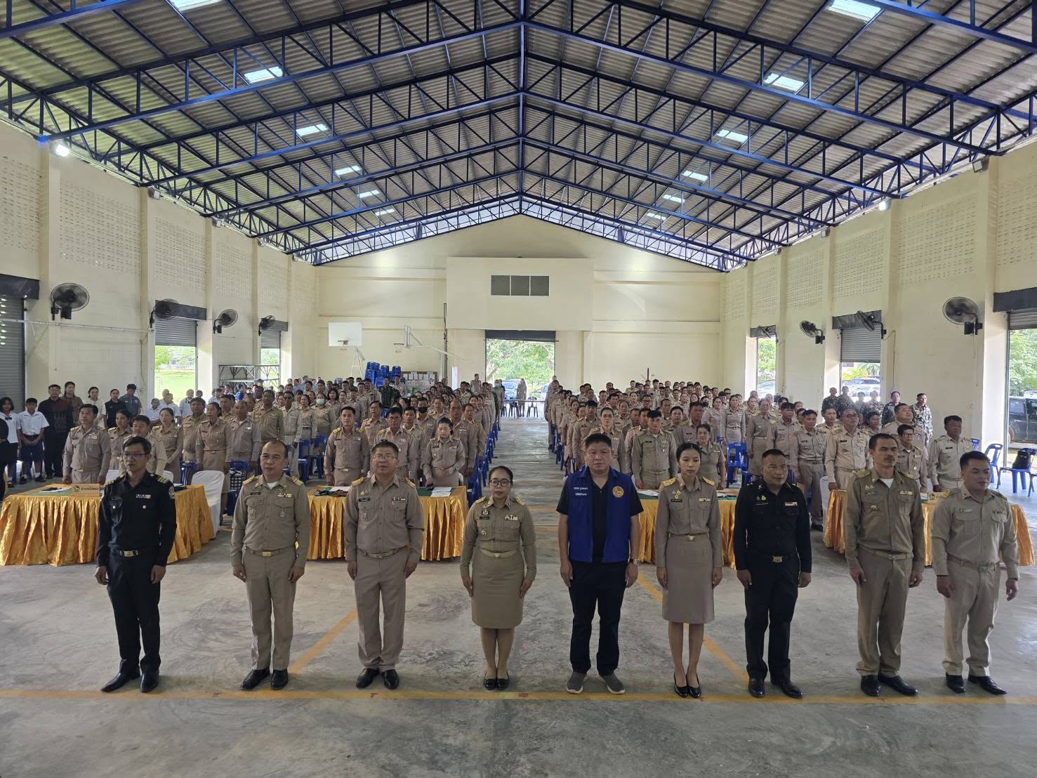 สพอ.ภักดีชุมพล ร่วมประชุมกำนัน ผู้ใหญ่บ้าน ประจำเดือนกันยายน 2569